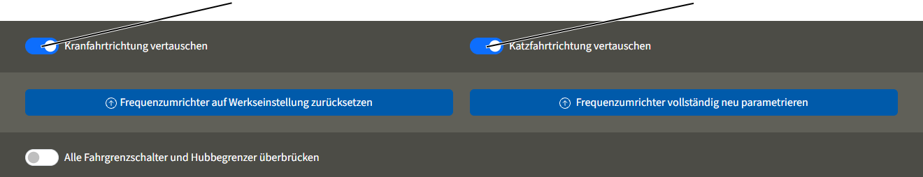 U:\Allgemein\Produkthandbücher\User Interfaces\Screenshots - KranOS\DE\Fahrtrichtung Kran- Katzfahrt tauschen.png