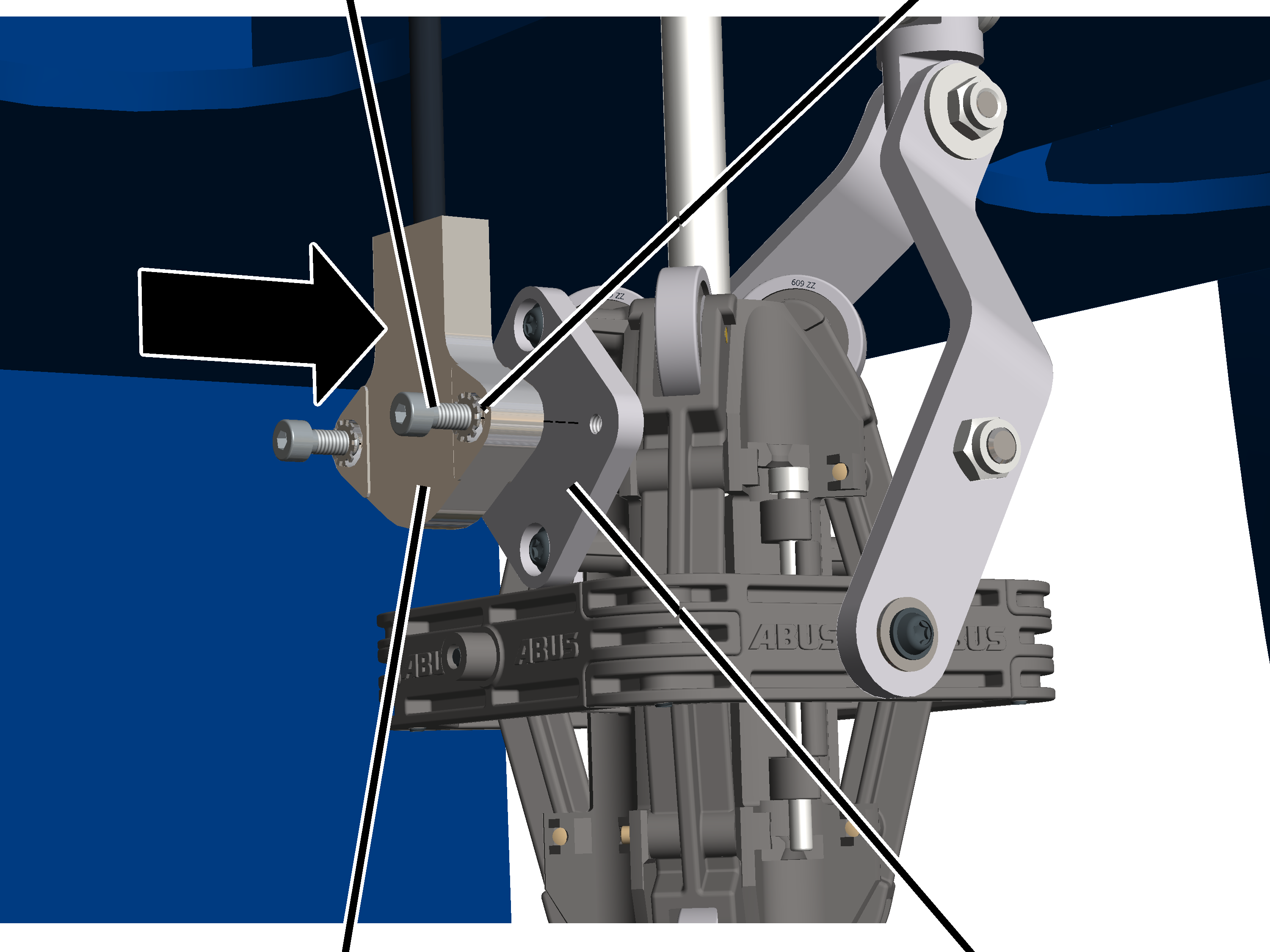 U:\Allgemein\Produkthandbücher\Produkthandbücher Fotos\ABUControl\Seilwinkelsensor\Seilwinkelsensor Seilzug Z\Seilwinkelsensor dran.png