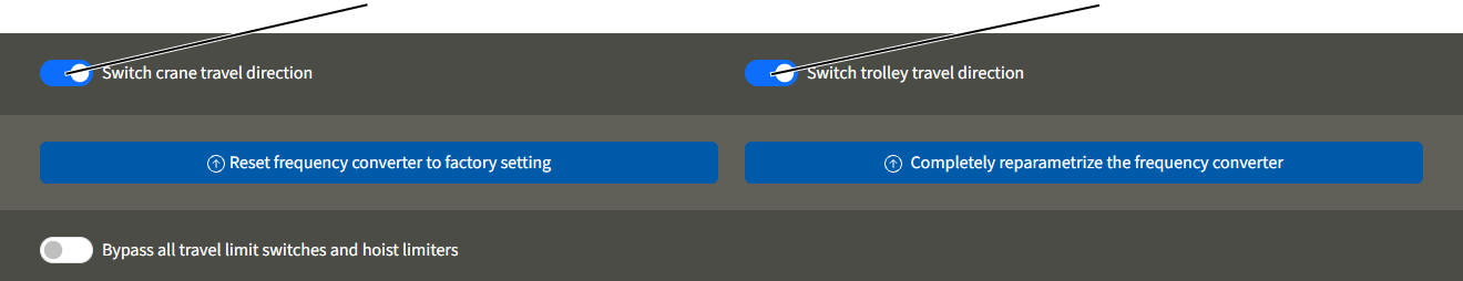 U:\Allgemein\Produkthandbücher\User Interfaces\Screenshots - KranOS\DE\Fahrtrichtung Kran- Katzfahrt tauschen.png