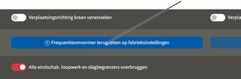 U:\Allgemein\Produkthandbücher\User Interfaces\Screenshots - KranOS\DE\Frequenzumrichter auf Werkseinstellung.png