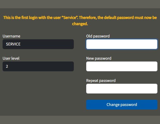 U:\Allgemein\Produkthandbücher\User Interfaces\Screenshots - KranOS\DE\Passwort SERVICE ändern.png