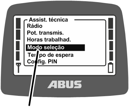 U:\Allgemein\Produkthandbücher\Produkthandbücher Fotos\ABURemote Meisterschalter\Ohne Sender (mit Displaytexten)\trans_de\Menü Wahl-Modus.png