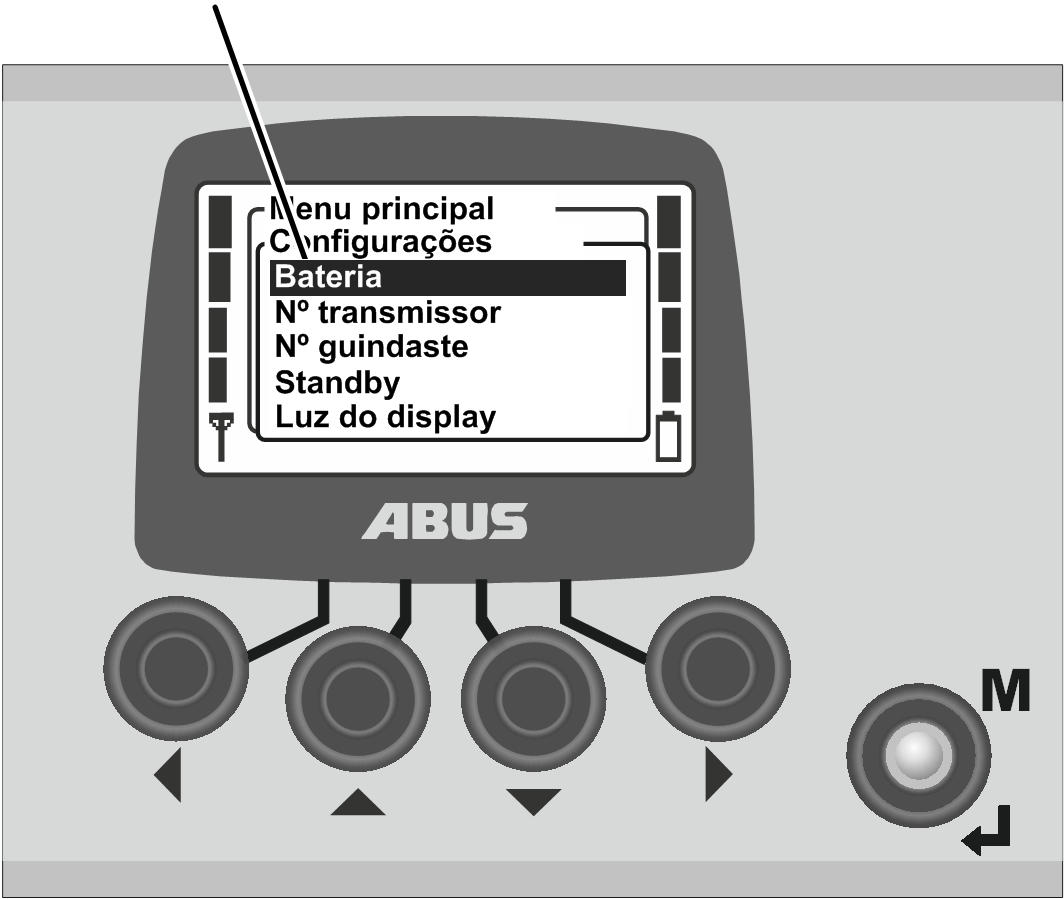 U:\Allgemein\Produkthandbücher\Produkthandbücher Fotos\ABURemote Meisterschalter\Meisterschalter (mit Displaytexten)\trans_de\Senderoptionen Menü.png