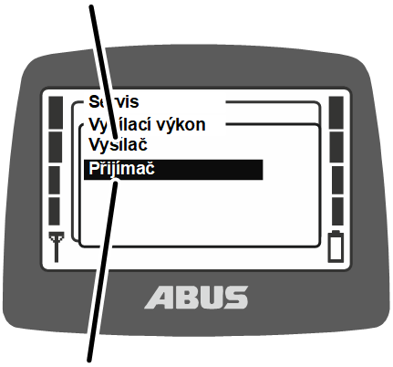 U:\Allgemein\Produkthandbücher\Produkthandbücher Fotos\ABURemote Meisterschalter\Ohne Sender (mit Displaytexten)\trans_cs\Menü Sendeleistung.png