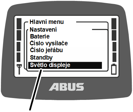 U:\Allgemein\Produkthandbücher\Produkthandbücher Fotos\ABURemote Meisterschalter\Ohne Sender (mit Displaytexten)\trans_de\Menü Display-Licht.png