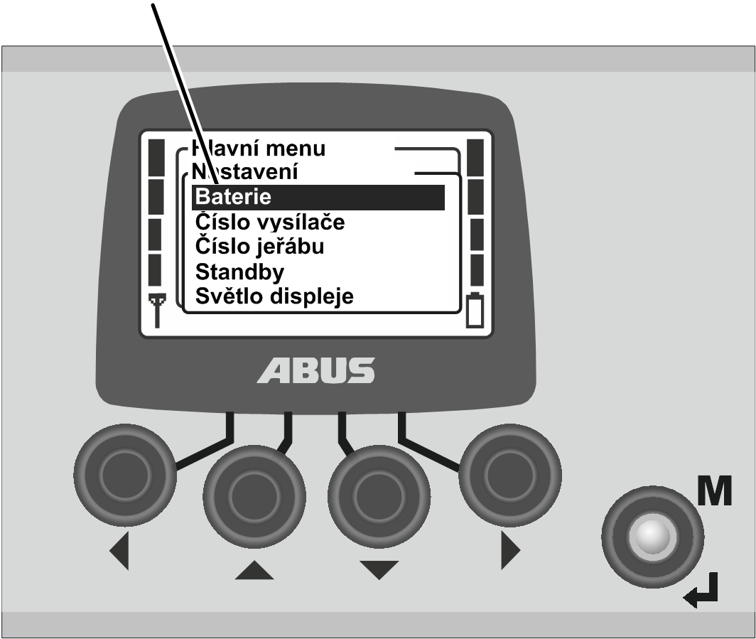 U:\Allgemein\Produkthandbücher\Produkthandbücher Fotos\ABURemote Meisterschalter\Meisterschalter (mit Displaytexten)\trans_de\Senderoptionen Menü.png