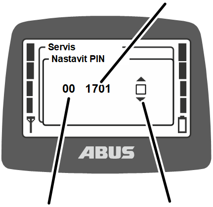 U:\Allgemein\Produkthandbücher\Produkthandbücher Fotos\ABURemote Meisterschalter\Ohne Sender (mit Displaytexten)\trans_de\Benutzer-Pin einstellen.png