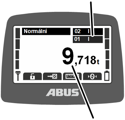 U:\Allgemein\Produkthandbücher\Produkthandbücher Fotos\ABURemote Meisterschalter\Ohne Sender (mit Displaytexten)\trans_de\Kranwahl Beide Krane.png