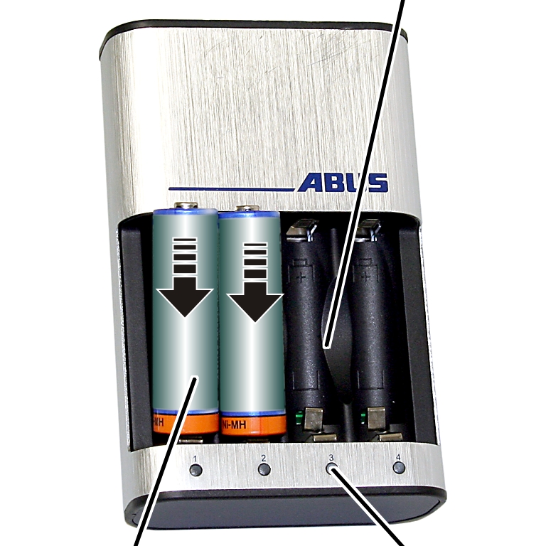 U:\Allgemein\Produkthandbücher\Produkthandbücher Fotos\ABURemote Meisterschalter\Ohne Sender (sprachfrei)\Akkus in Ladegerät 3.jpg