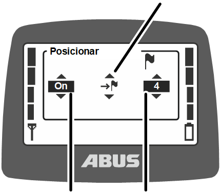 U:\Allgemein\Produkthandbücher\Produkthandbücher Fotos\ABURemote Meisterschalter\Ohne Sender (mit Displaytexten)\trans_de\Positionieren LIN an.png