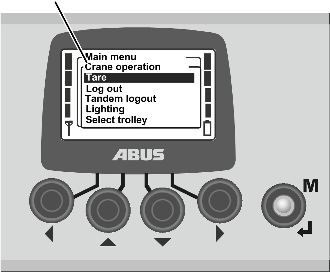U:\Allgemein\Produkthandbücher\Produkthandbücher Fotos\ABURemote Meisterschalter\Meisterschalter (mit Displaytexten)\trans_de\Menü aufrufen - Untermenü.png