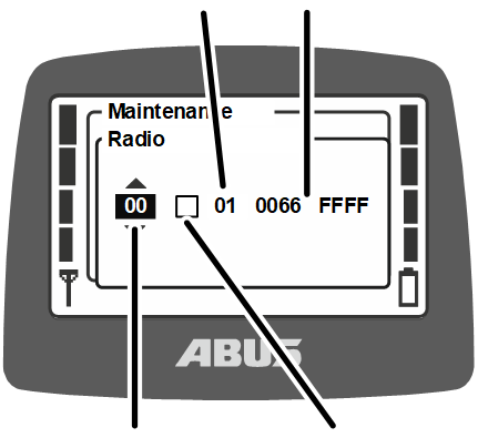 U:\Allgemein\Produkthandbücher\Produkthandbücher Fotos\ABURemote Meisterschalter\Ohne Sender (mit Displaytexten)\trans_de\Adressen Multi-User einstellen.png