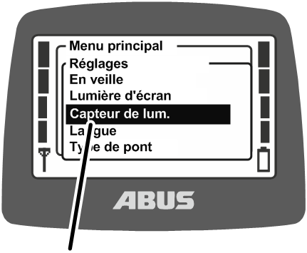 U:\Allgemein\Produkthandbücher\Produkthandbücher Fotos\ABURemote Meisterschalter\Ohne Sender (mit Displaytexten)\trans_de\Menü Licht-Sensor.png