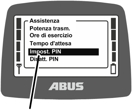 U:\Allgemein\Produkthandbücher\Produkthandbücher Fotos\ABURemote Meisterschalter\Ohne Sender (mit Displaytexten)\trans_de\Menü PIN einstellen.png