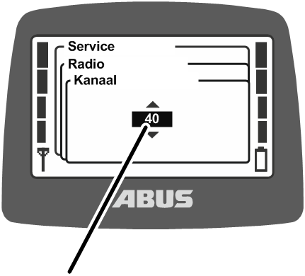 U:\Allgemein\Produkthandbücher\Produkthandbücher Fotos\ABURemote Meisterschalter\Ohne Sender (mit Displaytexten)\trans_de\Kanal einstellen.png