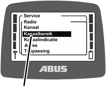 U:\Allgemein\Produkthandbücher\Produkthandbücher Fotos\ABURemote Meisterschalter\Ohne Sender (mit Displaytexten)\trans_de\Menü Kanalbereich.png