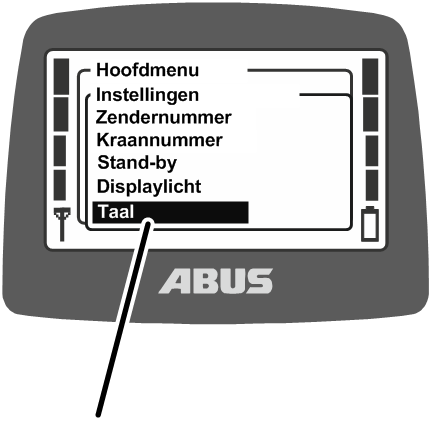 U:\Allgemein\Produkthandbücher\Produkthandbücher Fotos\ABURemote Meisterschalter\Ohne Sender (mit Displaytexten)\trans_de\Menü Sprache.png