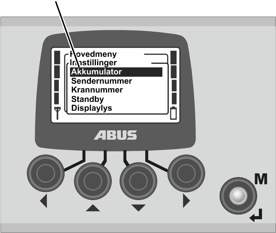 U:\Allgemein\Produkthandbücher\Produkthandbücher Fotos\ABURemote Meisterschalter\Meisterschalter (mit Displaytexten)\trans_de\Senderoptionen Menü.png