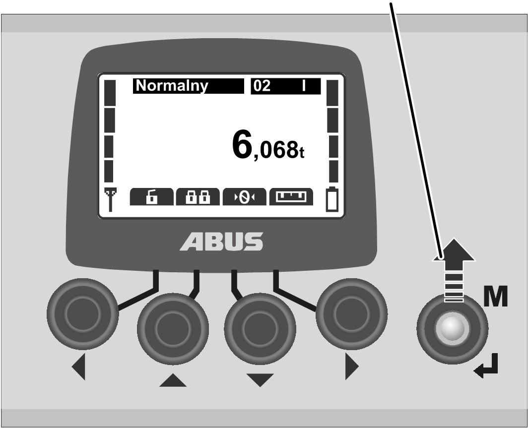 U:\Allgemein\Produkthandbücher\Produkthandbücher Fotos\ABURemote Meisterschalter\Meisterschalter (mit Displaytexten)\trans_de\Menü bedienen - beenden.png