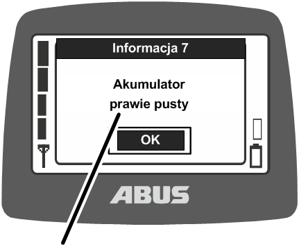 U:\Allgemein\Produkthandbücher\Produkthandbücher Fotos\ABURemote Meisterschalter\Ohne Sender (mit Displaytexten)\trans_de\Batterie leer.png