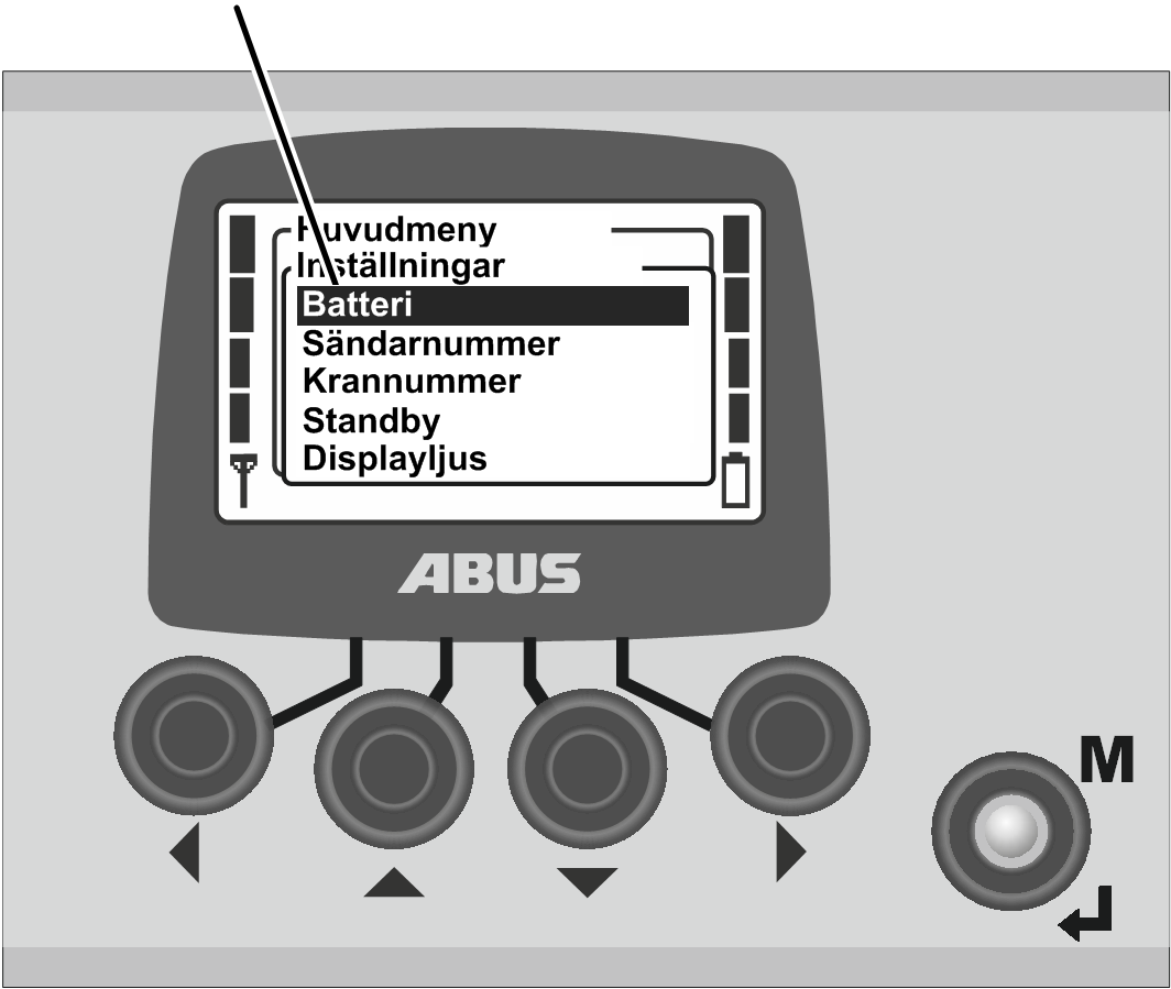 U:\Allgemein\Produkthandbücher\Produkthandbücher Fotos\ABURemote Meisterschalter\Meisterschalter (mit Displaytexten)\trans_de\Senderoptionen Menü.png