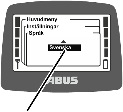 U:\Allgemein\Produkthandbücher\Produkthandbücher Fotos\ABURemote Meisterschalter\Ohne Sender (mit Displaytexten)\trans_de\Sprache einstellen.png