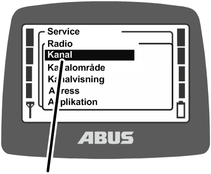 U:\Allgemein\Produkthandbücher\Produkthandbücher Fotos\ABURemote Meisterschalter\Ohne Sender (mit Displaytexten)\trans_de\Menü Kanal.png