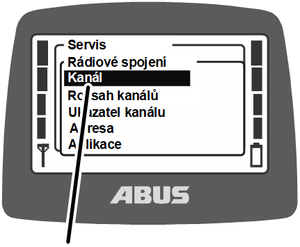 U:\Allgemein\Produkthandbücher\Produkthandbücher Fotos\ABURemote Meisterschalter\Ohne Sender (mit Displaytexten)\trans_de\Menü Kanal.png
