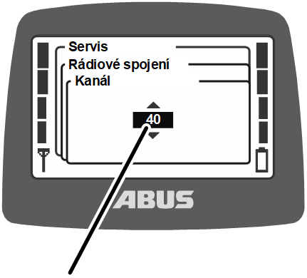 U:\Allgemein\Produkthandbücher\Produkthandbücher Fotos\ABURemote Meisterschalter\Ohne Sender (mit Displaytexten)\trans_de\Kanal einstellen.png