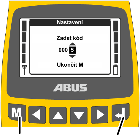 U:\Allgemein\Produkthandbücher\Produkthandbücher Fotos\ABURemote Handsender\Handsender (mit Displaytexten)\trans_de\Code OK.png