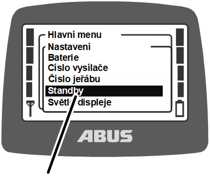 U:\Allgemein\Produkthandbücher\Produkthandbücher Fotos\ABURemote Meisterschalter\Ohne Sender (mit Displaytexten)\trans_de\Menü Standby.png