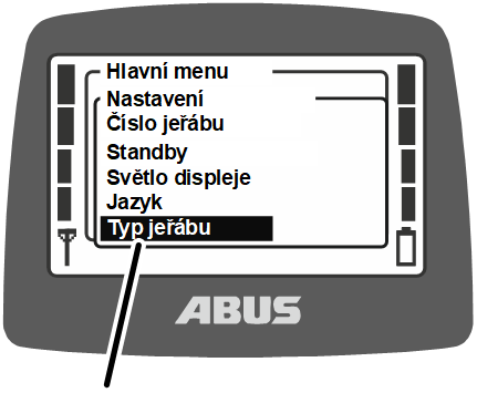 U:\Allgemein\Produkthandbücher\Produkthandbücher Fotos\ABURemote Meisterschalter\Ohne Sender (mit Displaytexten)\trans_de\Menü Krantyp.png