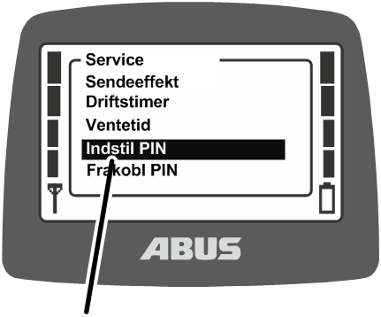 U:\Allgemein\Produkthandbücher\Produkthandbücher Fotos\ABURemote Meisterschalter\Ohne Sender (mit Displaytexten)\trans_de\Menü PIN einstellen.png