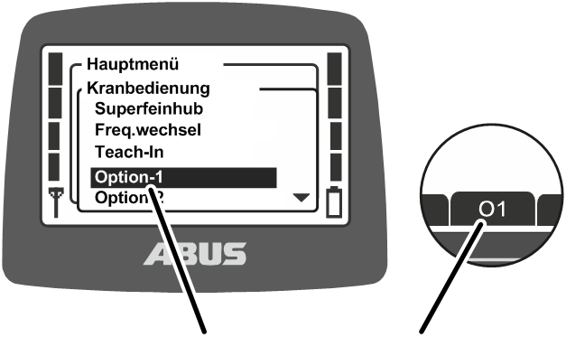 U:\Allgemein\Produkthandbücher\Produkthandbücher Fotos\ABURemote Meisterschalter\Ohne Sender (mit Displaytexten)\trans_de\Funktionen Option.png