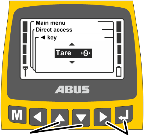 U:\Allgemein\Produkthandbücher\Produkthandbücher Fotos\ABURemote Handsender\Handsender (mit Displaytexten)\trans_de\Menü bedienen - Werte ändern.png