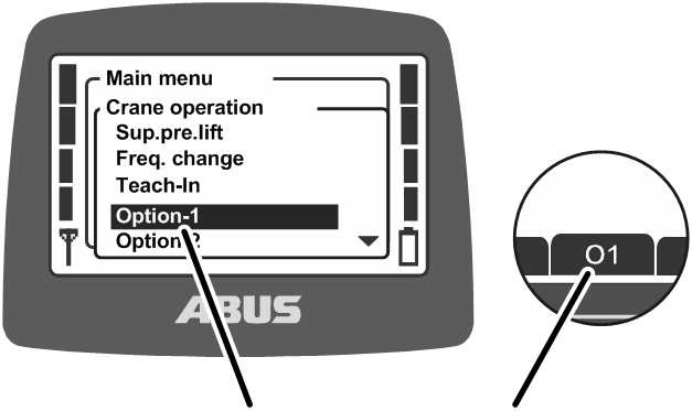 U:\Allgemein\Produkthandbücher\Produkthandbücher Fotos\ABURemote Meisterschalter\Ohne Sender (mit Displaytexten)\trans_de\Funktionen Option.png