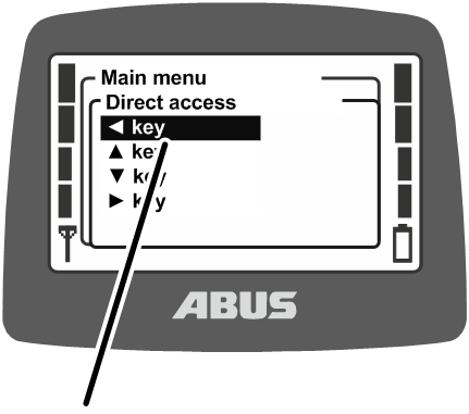 U:\Allgemein\Produkthandbücher\Produkthandbücher Fotos\ABURemote Meisterschalter\Ohne Sender (mit Displaytexten)\trans_de\Softbutton wählen.png