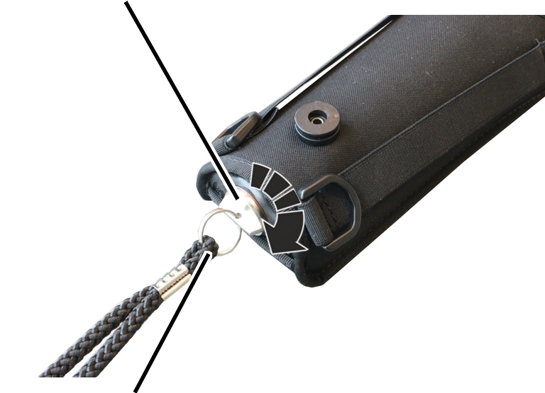 U:\Allgemein\Produkthandbücher\Produkthandbücher Fotos\ABURemote Handsender\Handsender (sprachfrei)\Handschlaufe dranmachen 3.jpg