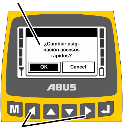 U:\Allgemein\Produkthandbücher\Produkthandbücher Fotos\ABURemote Handsender\Handsender (mit Displaytexten)\trans_de\Menü bedienen - Meldung.png