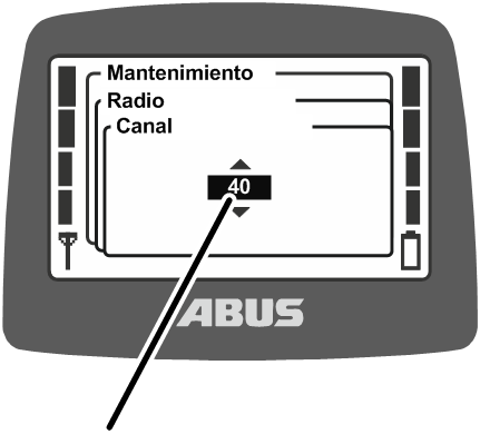U:\Allgemein\Produkthandbücher\Produkthandbücher Fotos\ABURemote Meisterschalter\Ohne Sender (mit Displaytexten)\trans_de\Kanal einstellen.png