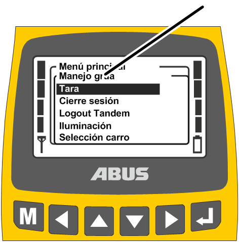U:\Allgemein\Produkthandbücher\Produkthandbücher Fotos\ABURemote Handsender\Handsender (mit Displaytexten)\trans_de\Menü aufrufen - Untermenü.png