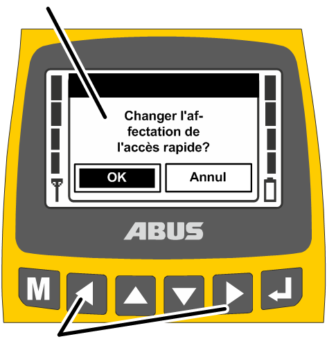 U:\Allgemein\Produkthandbücher\Produkthandbücher Fotos\ABURemote Handsender\Handsender (mit Displaytexten)\trans_de\Menü bedienen - Meldung.png