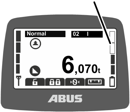 U:\Allgemein\Produkthandbücher\Produkthandbücher Fotos\ABURemote Meisterschalter\Ohne Sender (mit Displaytexten)\trans_de\Ladeanzeige.png