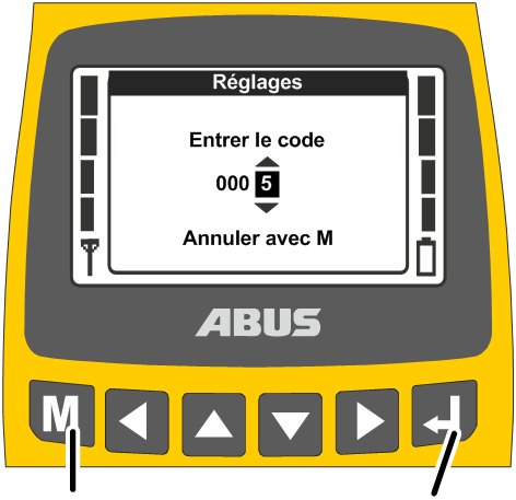 U:\Allgemein\Produkthandbücher\Produkthandbücher Fotos\ABURemote Handsender\Handsender (mit Displaytexten)\trans_de\Code OK.png
