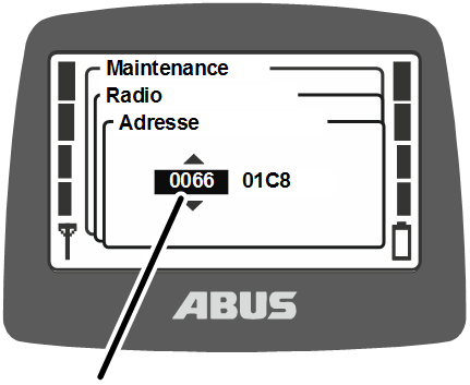 U:\Allgemein\Produkthandbücher\Produkthandbücher Fotos\ABURemote Meisterschalter\Ohne Sender (mit Displaytexten)\trans_de\Adresse XR2 einstellen .png