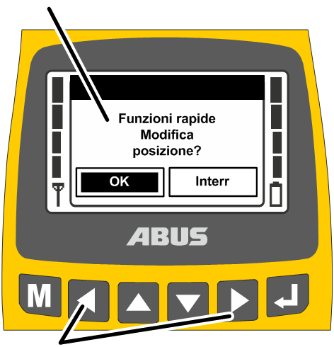 U:\Allgemein\Produkthandbücher\Produkthandbücher Fotos\ABURemote Handsender\Handsender (mit Displaytexten)\trans_de\Menü bedienen - Meldung.png
