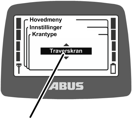 U:\Allgemein\Produkthandbücher\Produkthandbücher Fotos\ABURemote Meisterschalter\Ohne Sender (mit Displaytexten)\trans_de\Krantyp einstellen.png