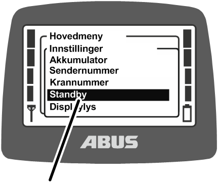 U:\Allgemein\Produkthandbücher\Produkthandbücher Fotos\ABURemote Meisterschalter\Ohne Sender (mit Displaytexten)\trans_de\Menü Standby.png