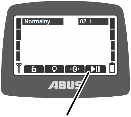 U:\Allgemein\Produkthandbücher\Produkthandbücher Fotos\ABURemote Meisterschalter\Ohne Sender (mit Displaytexten)\trans_de\Hakenführung einschalten.png