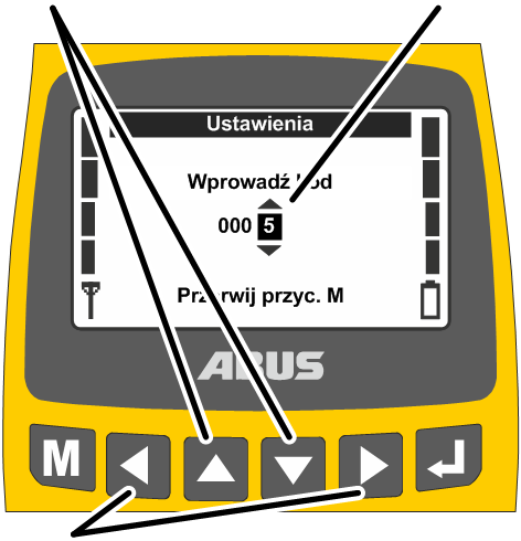 U:\Allgemein\Produkthandbücher\Produkthandbücher Fotos\ABURemote Handsender\Handsender (mit Displaytexten)\trans_de\Code eingeben.png